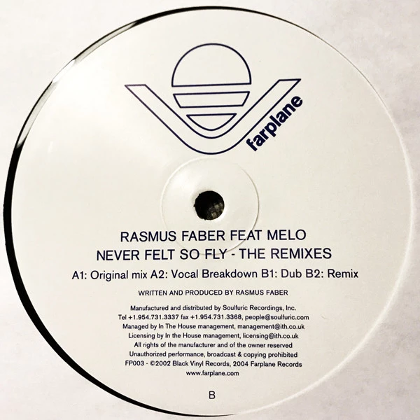 Item Never Felt So Fly (The Remixes) product image