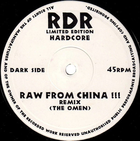 Raw From China !!! Remix / Hit Me Back