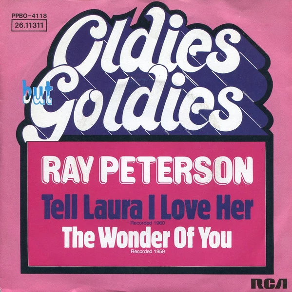 Tell Laura I Love Her / The Wonder Of You / The Wonder Of You