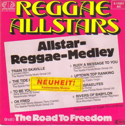 Item Allstar-Reggae-Medley / Train To Skaville product image