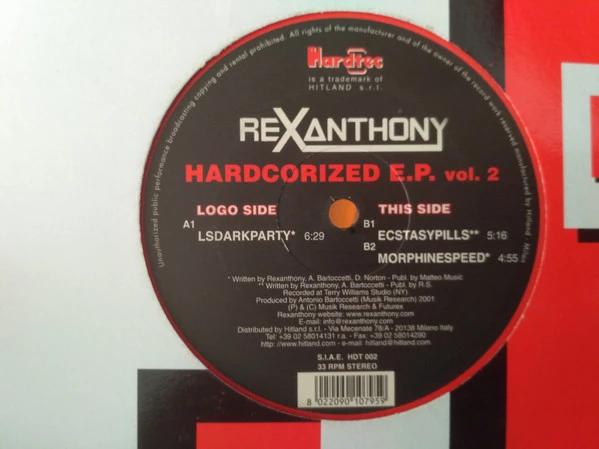 Hardcorized E.P. Vol. 2