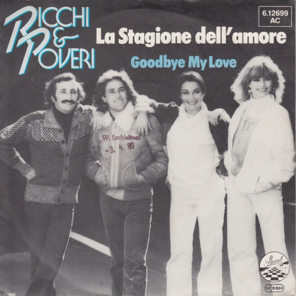 Item La Stagione Dell'Amore / Good-Bye My Love product image