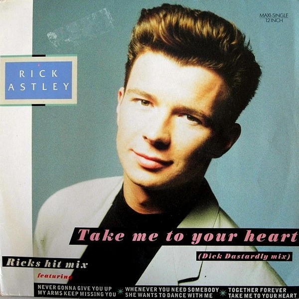 Item Take Me To Your Heart (The Dick Dastardly Mix) product image