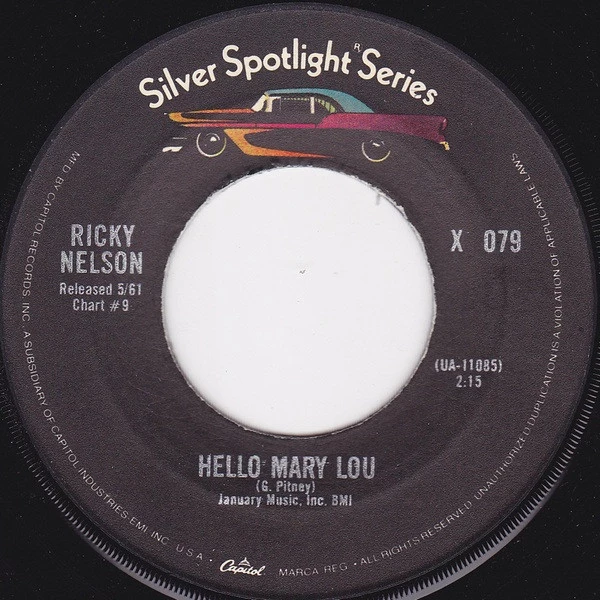 Item Hello Mary Lou / Sweeter Than You / Sweeter Than You product image