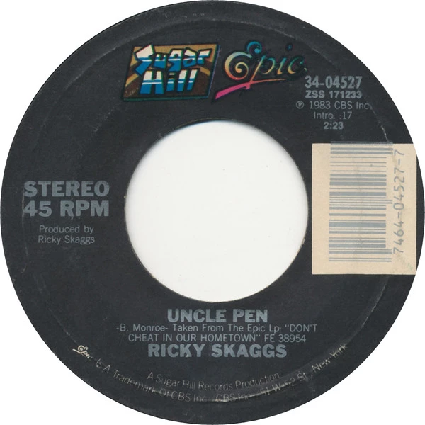 Uncle Pen / I'm Head Over Heels In Love