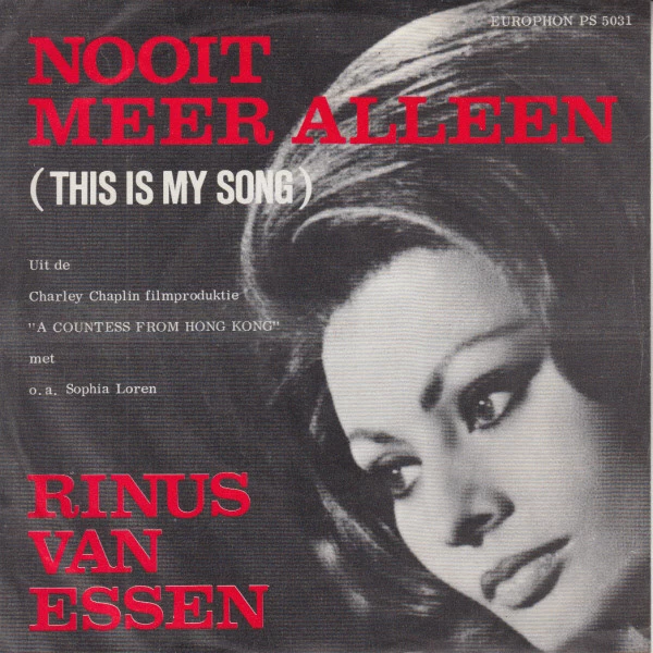 Item Nooit Meer Alleen (This Is My Song) / Gouden Ster product image