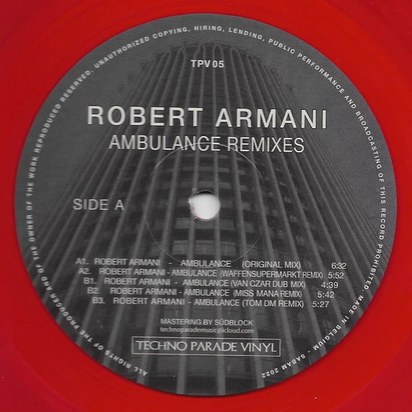 Item Ambulance Remixes product image
