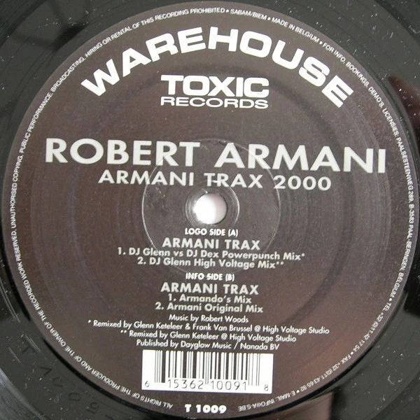 Item Armani Trax 2000 product image