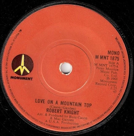 Item Love On A Mountain Top / Power Of Love product image