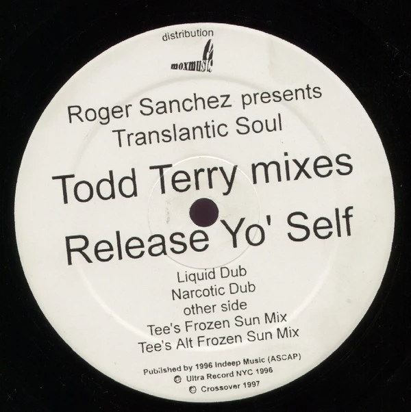 Item Release Yo' Self (Todd Terry Mixes) product image