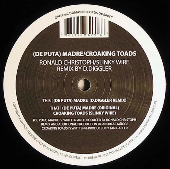 Item (De Puta) Madre / Croaking Toads product image