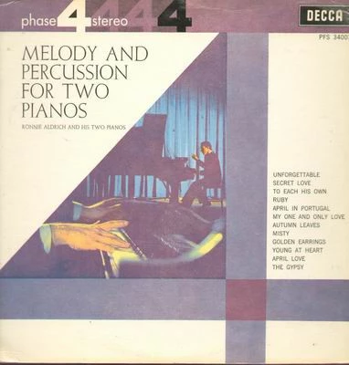 Melody And Percussion For Two Pianos