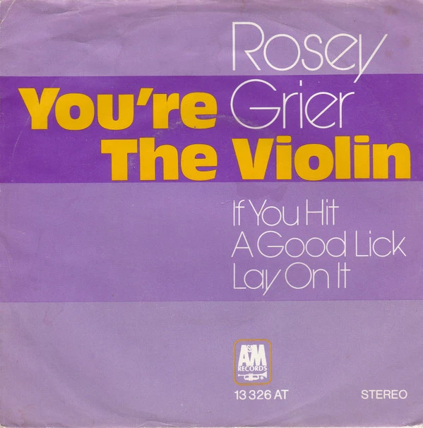 Item You're The Violin  / If You Hit A Good Lick Lay On It product image