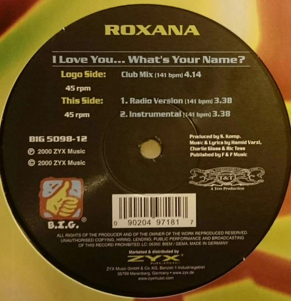 Image of the ordered vinyl