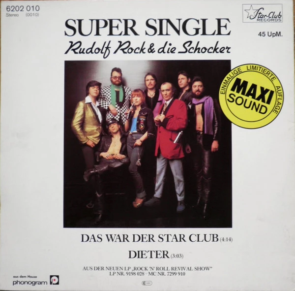 Item Das War Der Star Club / Dieter product image