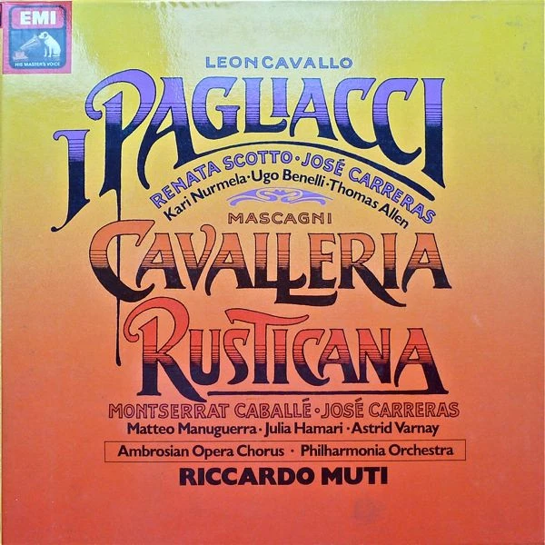 Item I Pagliacci / Cavalleria Rusticana product image