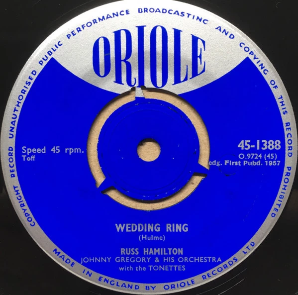 Wedding Ring / I Still Belong To You