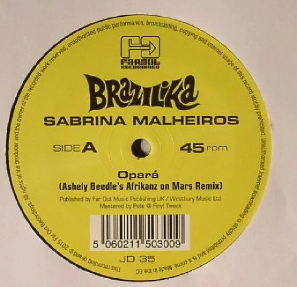 Item Opará (Ashley Beedle's Afrikanz On Mars Remix) product image