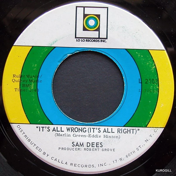 Item It's All Wrong (It's All Right) / Don't Keep Me Hangin' On product image