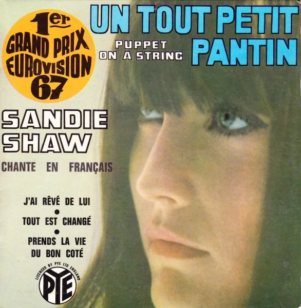 Item Sandie Shaw Chante En Français Un Tout Petit Pantin = Puppet On A String / J'ai Rêvé De Lui product image