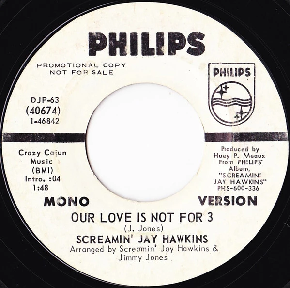 Item  Our Love Is Not For 3 / Our Love Is Not For 3 ( Stereo ) product image