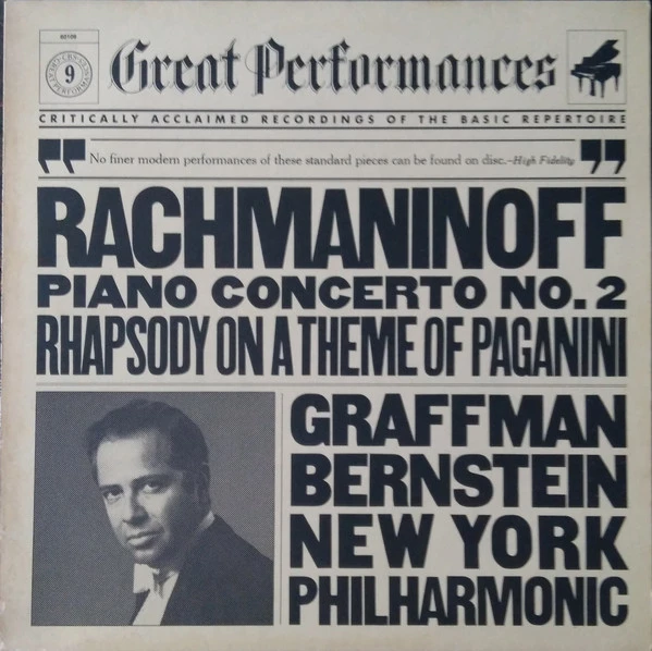 Item Piano Concerto No. 2 / Rhapsody On A Theme Of Paganini product image