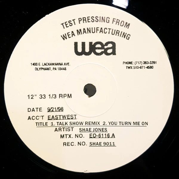 Image of the ordered vinyl