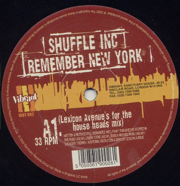 Remember New York (Lexicon Avenue Mixes)