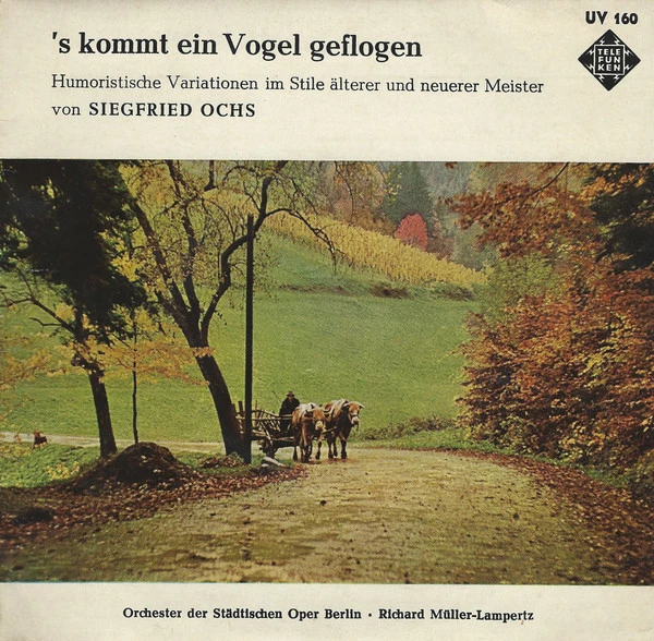 's Kommt Ein Vogel Geflogen / Bach