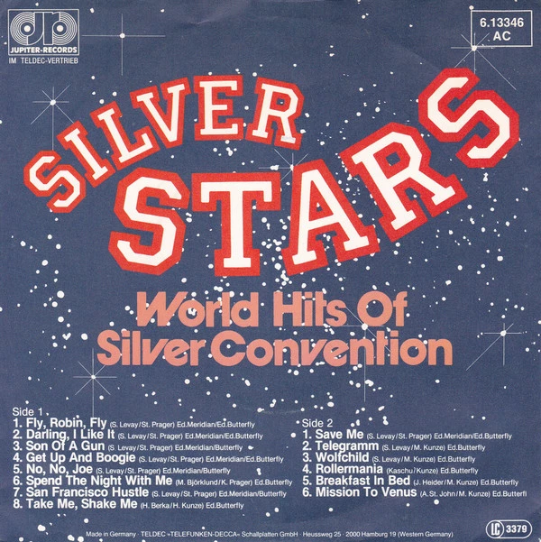 World Hits Of Silver Convention / Fly, Robin, Fly