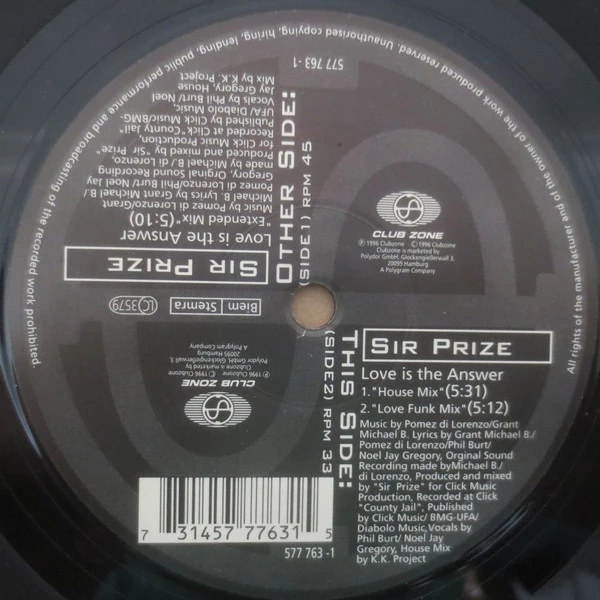 Image of the ordered vinyl