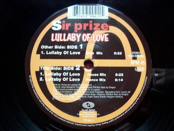 Image of the ordered vinyl