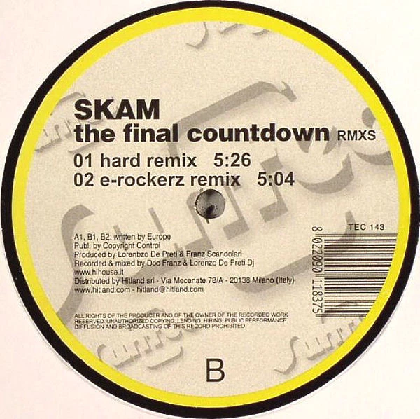 The Final Countdown (Rmxs)