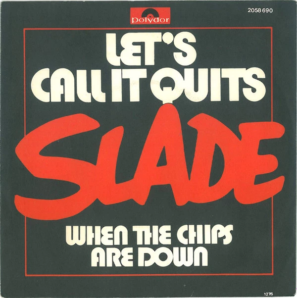 Item Let's Call It Quits / When The Chips Are Down product image