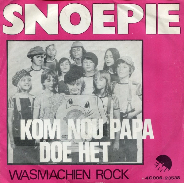 Item Kom Nou Papa Doe Het / Wasmachien Rock product image