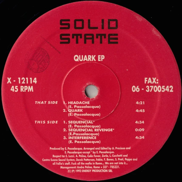 Item Quark EP product image