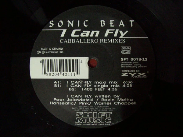 Item I Can Fly (Cabballero Remixes) product image