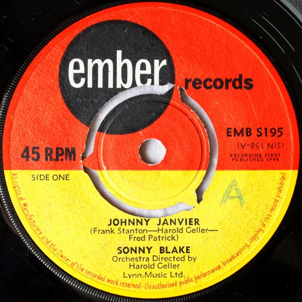 Johnny Janvier / She's Mine