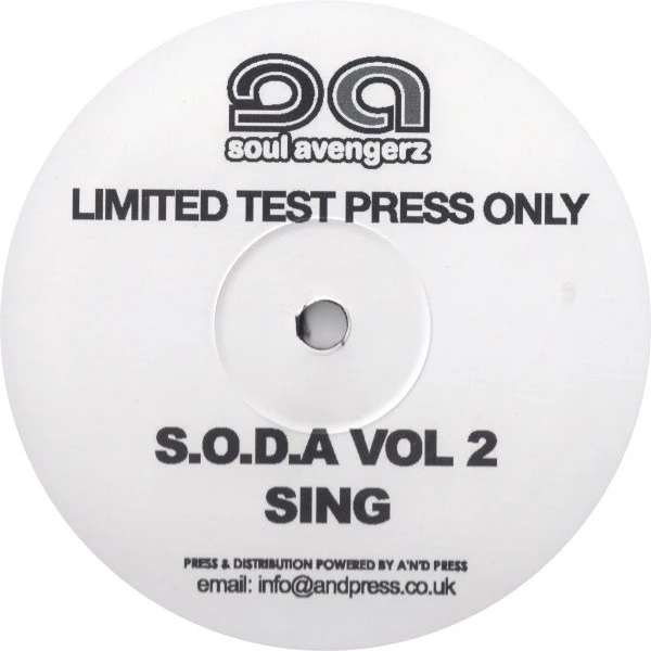 Item S.O.D.A Vol 2 - Sing product image