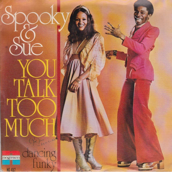 Item You Talk Too Much / Dancing Funky product image