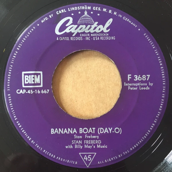 Banana Boat (Day-O) / Tele-Vee-Shun