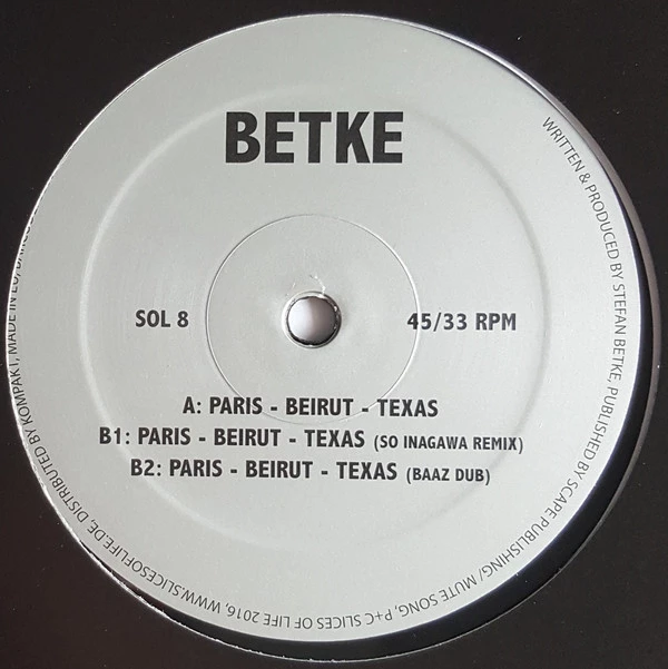 Item Paris - Beirut - Texas  product image