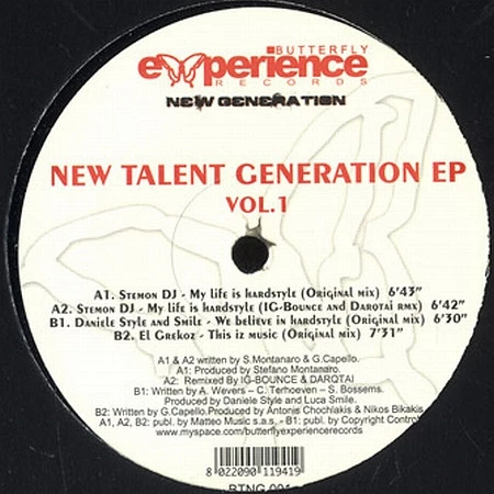 New Talent Generation EP Vol. 1