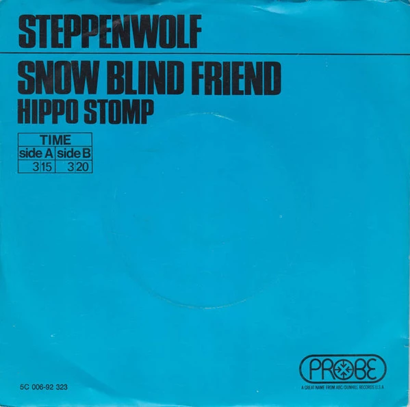 Item Snow Blind Friend / Hippo Stomp product image