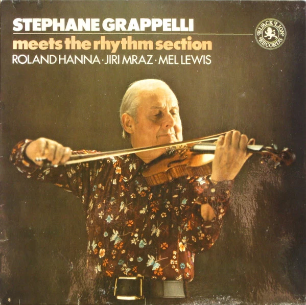 Item Stephane Grappelli Meets The Rhythm Section product image