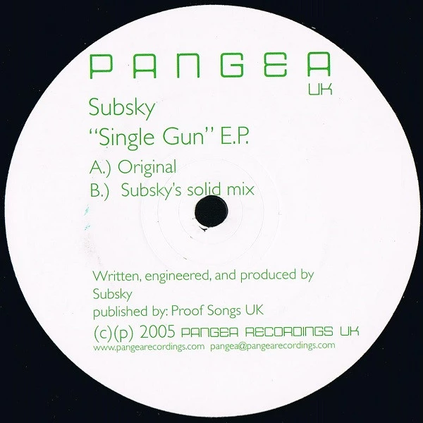 Item Single Gun E.P. product image