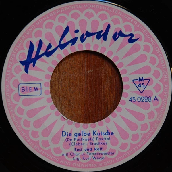 Item Die Gelbe Kutsche / Das Einsame Haus In Der Heide product image