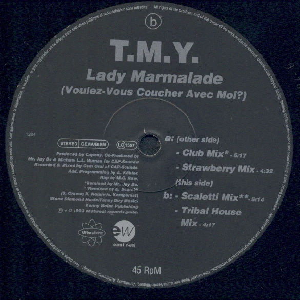 Lady Marmalade (Voulez-Vous Coucher Avec Moi?)