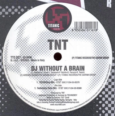 Item DJ Without A Brain product image