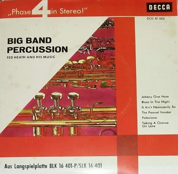 Item Big Band Percussion / Blues In The Night product image